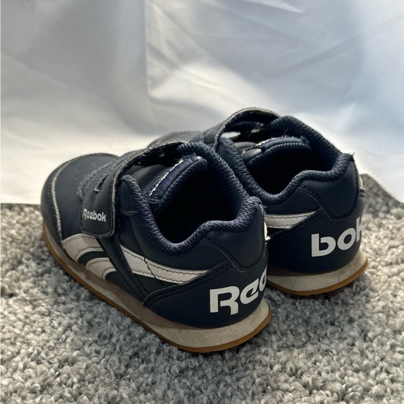 Reebok Blue Sneakers with Velcro Straps and Gum Soles Size 7 Infant - Picture 5 of 10